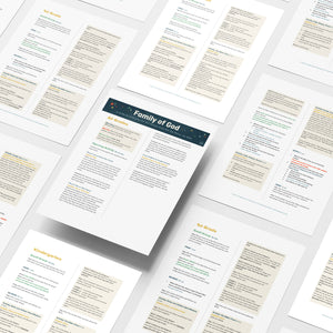 The Family of God (Old Testament) – Small Group Lessons (Digital Download)