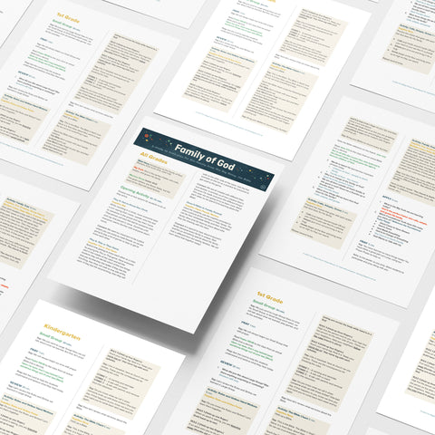 The Family of God (Old Testament) – Small Group Lessons (Digital Download)
