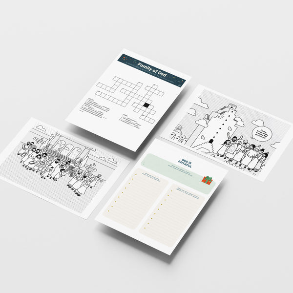 The Family of God (Old Testament) – Curriculum Activities (Digital Download)