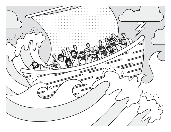 The Family of God (New Testament): Preschool Coloring Sheets