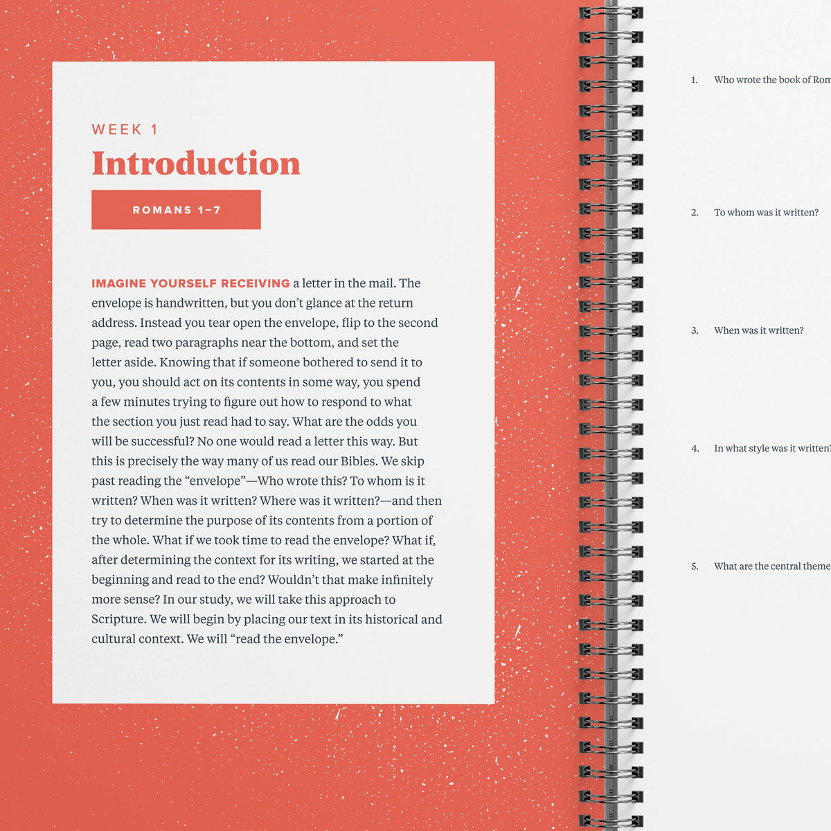 Case: Romans (Part 1) Bible Study – TVC Resources Store